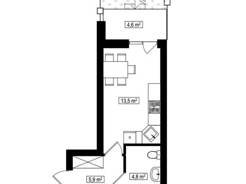 квартира за адресою Щаслива, 22