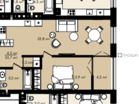 квартира за адресою Данила Галицького вул., (Будинок)