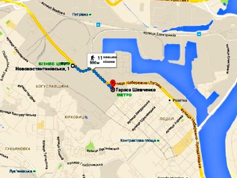 комерційна за адресою Київ, Новокостянтинівська вул., 1в