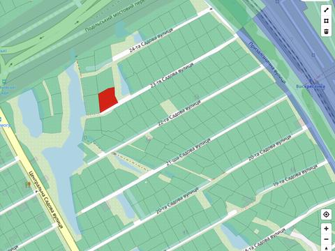 ділянка за адресою 23-тя Садова вул., 53