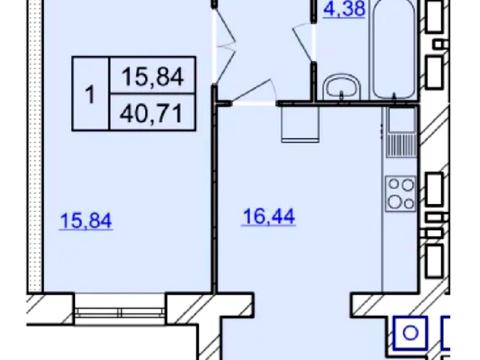 квартира за адресою Миколи Мазура вул. (Щербакова), (Будинок 1)