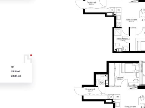 квартира за адресою Степана Бандери просп. (Московський), (Будинок 1)