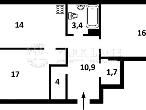 квартира по адресу Метрологическая ул., 56-Б