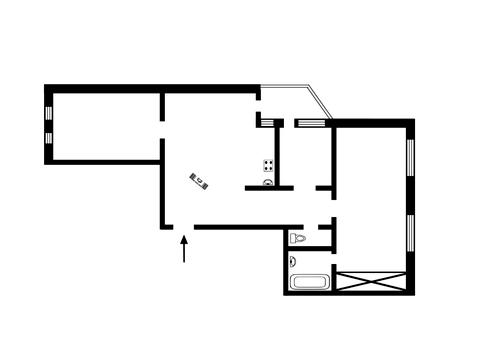 квартира по адресу Назаровская ул. (Ветрова), 9