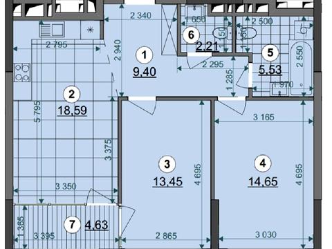 квартира за адресою Родини Крістерів вул., 2