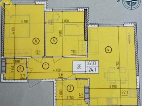 квартира за адресою Академіка Філатова вул., 2 к1