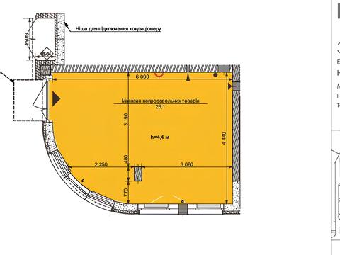 коммерческая по адресу Тадея Рыльского бульв., 1
