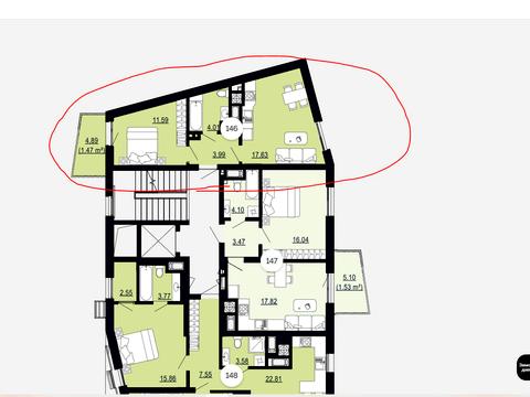 квартира по адресу Щурата ул., (Будинок 3)