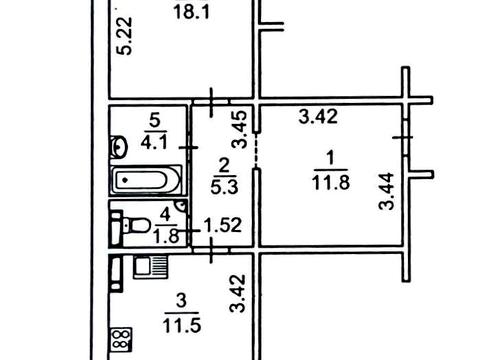 квартира за адресою Миколи Закревського вул., 97-А
