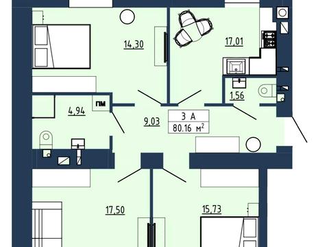 квартира по адресу Чекаленко ул., (Будинок 2)