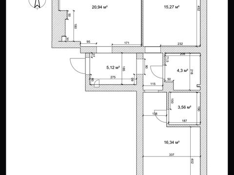 квартира за адресою Академіка Лебедєва вул., 1