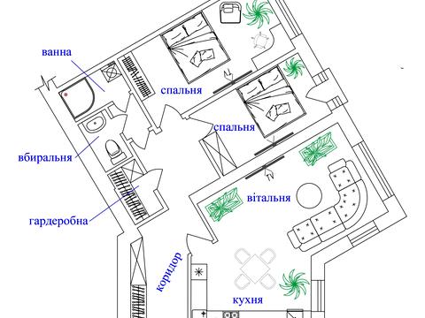 квартира за адресою Воздвиженська вул., 50