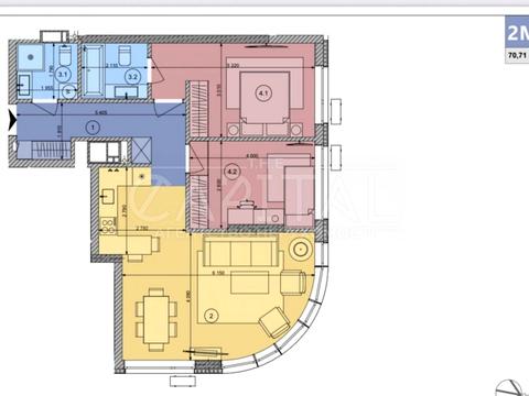 квартира по адресу Голосеевский просп. (40-летия Октября), 1