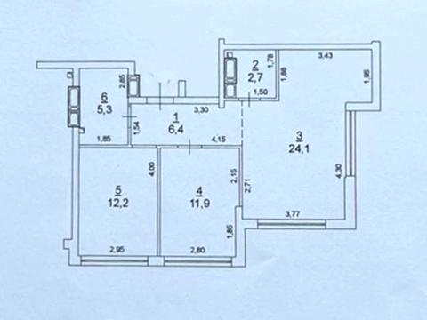 квартира за адресою Академіка Філатова вул., 2 к2