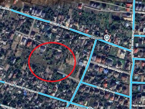 ділянка за адресою Совська вул.