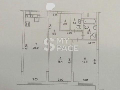 квартира за адресою Князя Романа Мстиславича вул. (Генерала Жмаченка), 22а