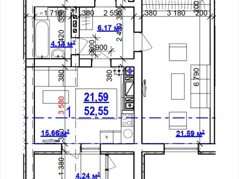квартира по адресу Динамовская ул., 77/1