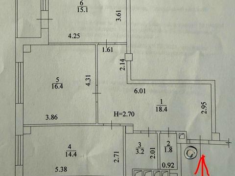 квартира за адресою Героїв Харкова просп. (Московський), 162