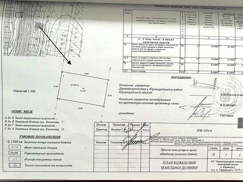 ділянка за адресою Калинова
