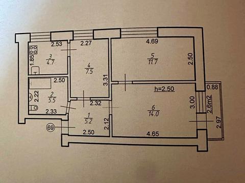 квартира по адресу Степана Бандеры ул., 6