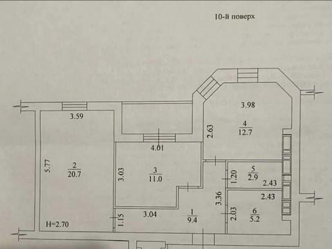 квартира за адресою Харків, Професорська вул., 14