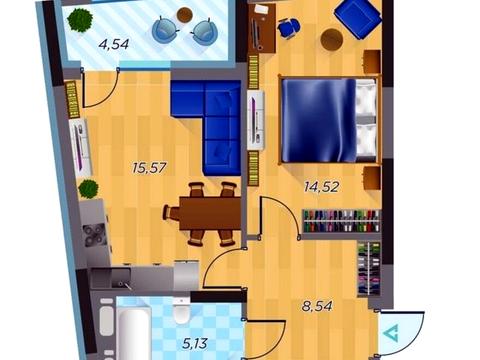 квартира за адресою Вільгельма Котарбінського вул. (Миколи Кравченка), 24