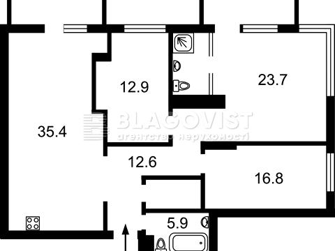 квартира за адресою Предславинська вул., 42