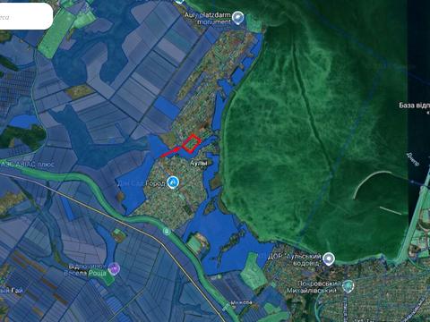 ділянка за адресою смт. Аули, Лесі Українки