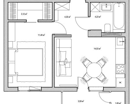квартира за адресою Івана Виговського вул. (Маршала Гречка), 10-К