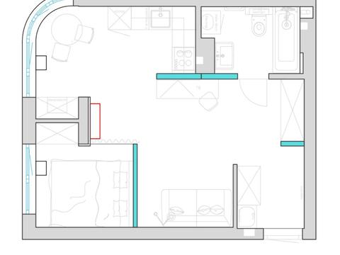 квартира за адресою Дніпровська набережна вул., 17-К