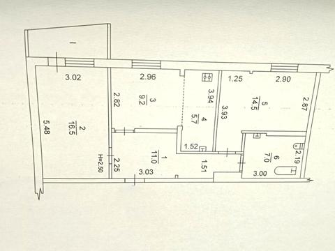 квартира по адресу Солнечная набережная ул. (Маршала Малиновского), 14