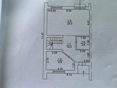 будинок за адресою смт. Гостомель, Дніпровська вул. (Калініна), 12В/9