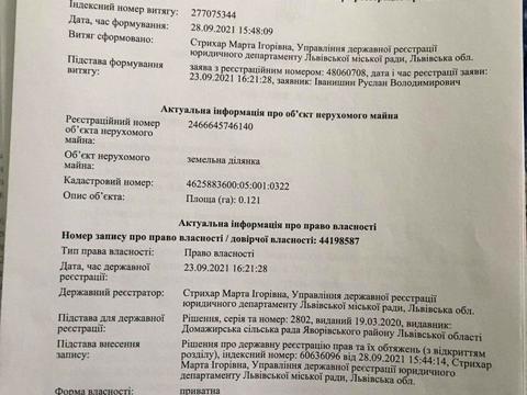 участок по адресу 