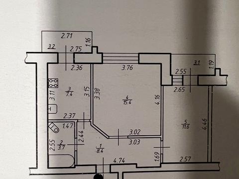 квартира по адресу Молодёжная ул., 52а