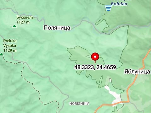 участок по адресу с. Яблоница, Урочище Діл