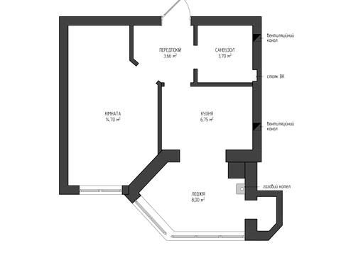 квартира за адресою Миру вул., 2-В