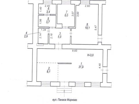коммерческая по адресу Панаса Мирного ул., 2/44