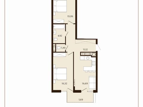 квартира по адресу Зеленая ул., (Будинок 2)