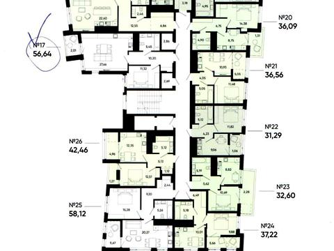 квартира за адресою Івана Раковського вул., (Будинок 3)