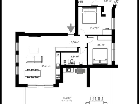 квартира за адресою Ужгород, Мальовнича вул., (Будинок)