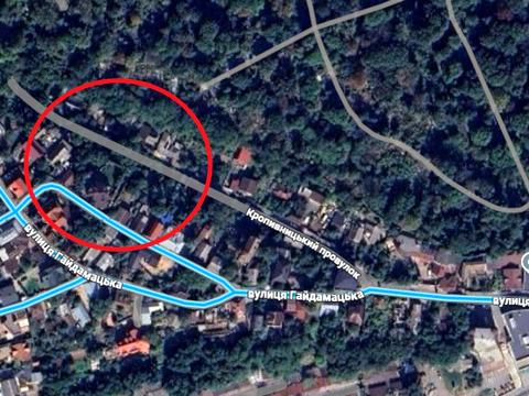 ділянка за адресою Гайдамацька вул. (Волзька)