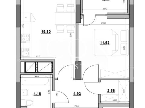 квартира за адресою Андрія Верхогляда вул. (Михайла Драгомирова), (Будинок 3)