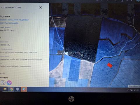 ділянка за адресою Панський ліс