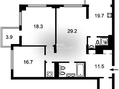 квартира за адресою Київ, Андрія Верхогляда вул. (Михайла Драгомирова), 3