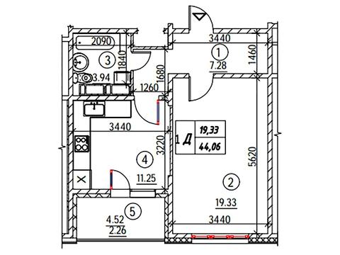 квартира за адресою Коноплянська вул., 22-А