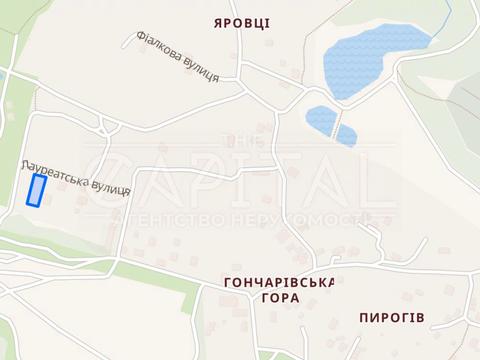 ділянка за адресою Київ, Лауреатська вул.