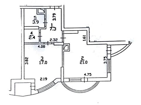 квартира по адресу Анны Ахматовой ул., 50