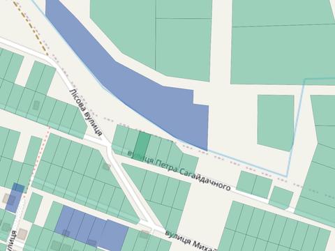 ділянка за адресою Петра Сагайдачного вул.