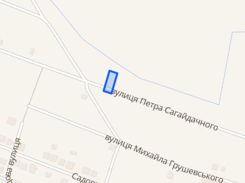 ділянка за адресою Петра Сагайдачного вул.