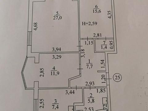 квартира по адресу Князя Владимира Великого просп., 123-А